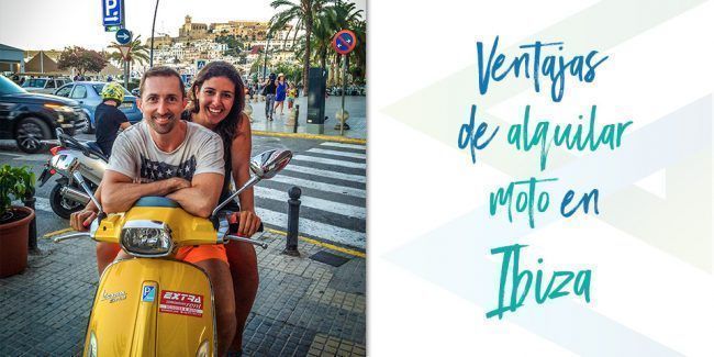 Ventajas de alquilar moto en Ibiza