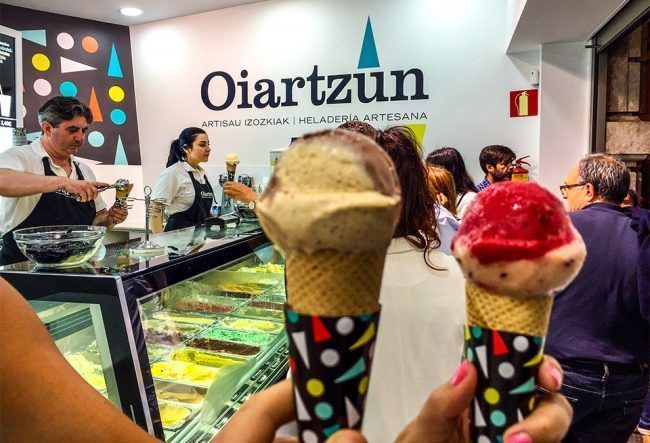 Mejores helados de San Sebastián