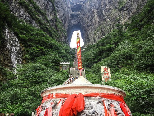 Tianmen Mountain como llegar