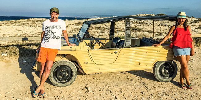 Alquilar un Mehari en Formentera