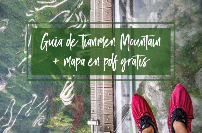 Guía de Tianmen Mountain con mapa