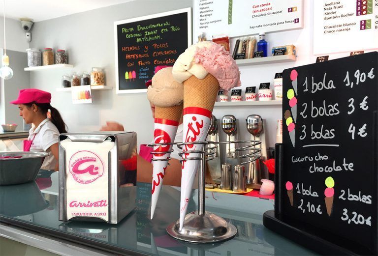 Mejores helados de Zarautz