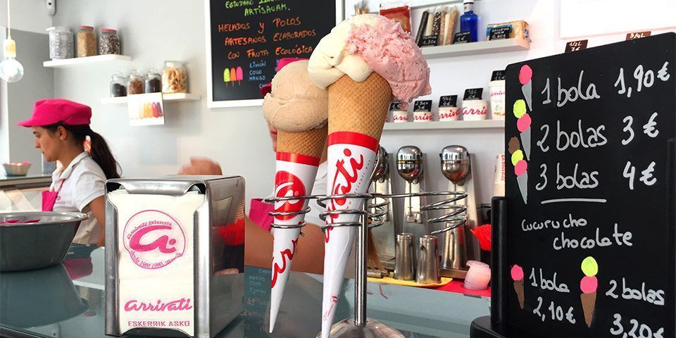 Mejores helados de Zarautz