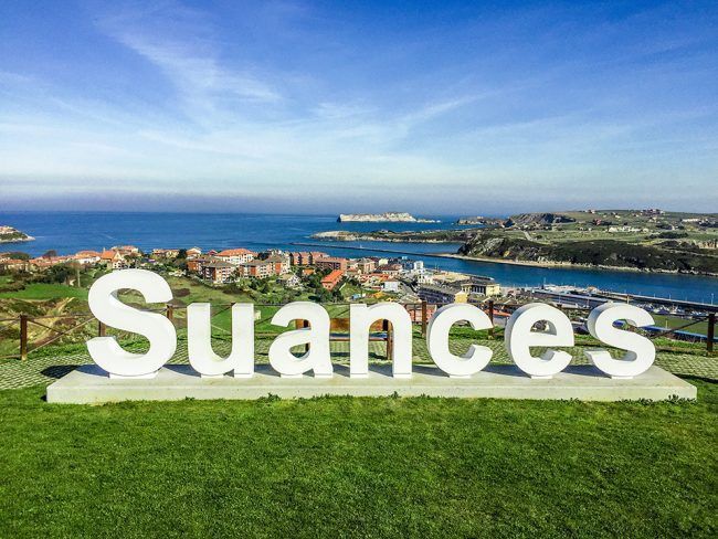 Qué ver y hacer en Suances - letras de Suances